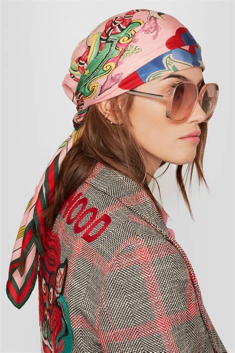 gucci scarf on head|gucci head scarf women's.